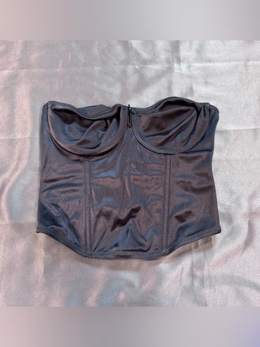 Strapless Black Shapewear Bustier Top